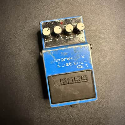 Boss CS-3 Compression Sustainer (Black Label) 1992 - 1997 - Blue image 1