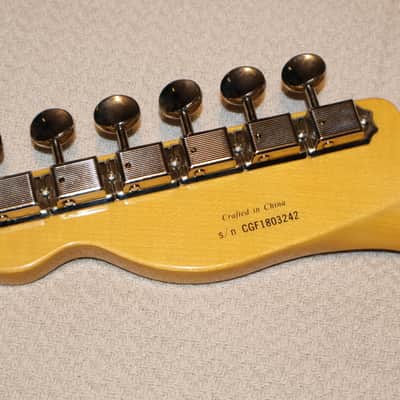 Fender Modern Player Telecaster Plus 2018 Honey Burst Limited Edition Very Good Condition with Hardshell Case! image 16