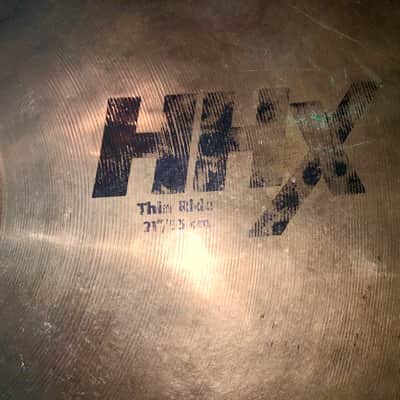 Sabian Hhx 21 inch thin ride cymbal image 2