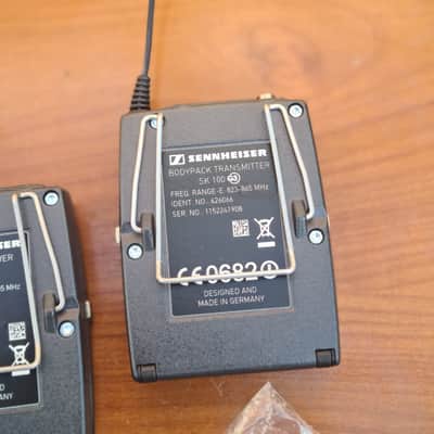 Sennheiser 🎧 Sennheiser SK 100 G3 Transmitter + EK 100 G3 Receiver – 823–865 MHz image 9