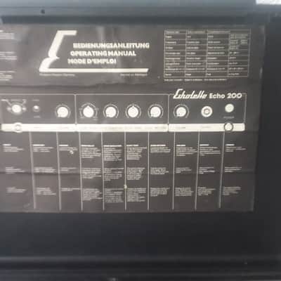 Echolette Echo 200 Analog tape echo 70's Germany image 14