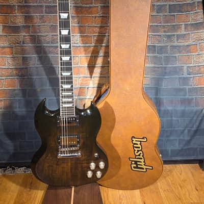 Gibson 2020 SG Modern Trans Black Fade w/ OHSC & Seymour Duncan Hot Rodded Humbuckers image 1