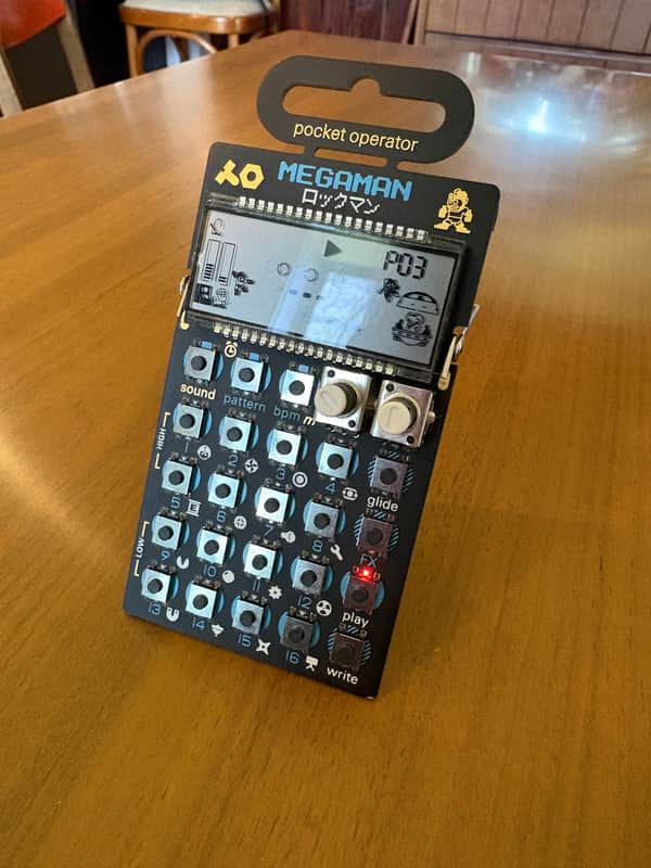 Teenage Engineering PO-128 Pocket Operator Mega Man