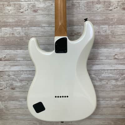 Used Squier CONTEMPORARY SPECIAL STRAT  Electric Guitar White image 7