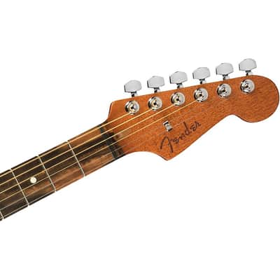 Fender American Acoustasonic Jazzmaster Acoustic-Electric Guitar Regular Natural image 5