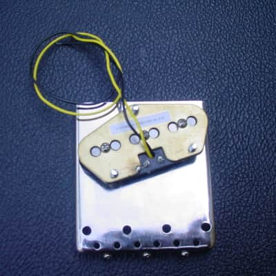 Squier Classic Vibe 60s Telecaster Bridge Assembly and Bridge Pickup 2024 - Nickel Plated image 2