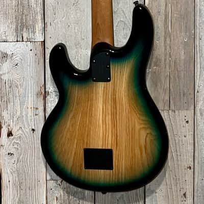 Stunning 2026 Ernie Ball Music Man StingRay Special Electric Bass Guitar - Mean Blue Burst, Ebony Fingerboard image 9