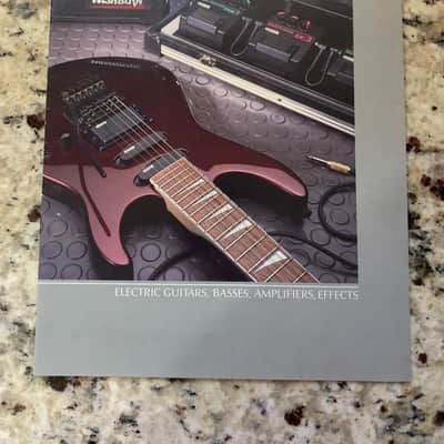 Washburn Catalog RR40 AF40 etc 1987 image 1