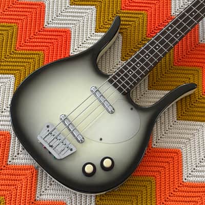 Danelectro Longhorn Shortscale Bass - 1990’s Early Reissue! - Original and Rare Tweed Case! - Beautiful Bass in Great Condition! - image 1