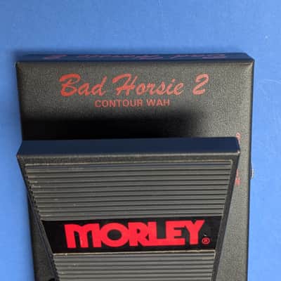 Morley VAI-2 Steve Vai Bad Horsie 2 Contour Wah 2000 - 2020 - Black image 2