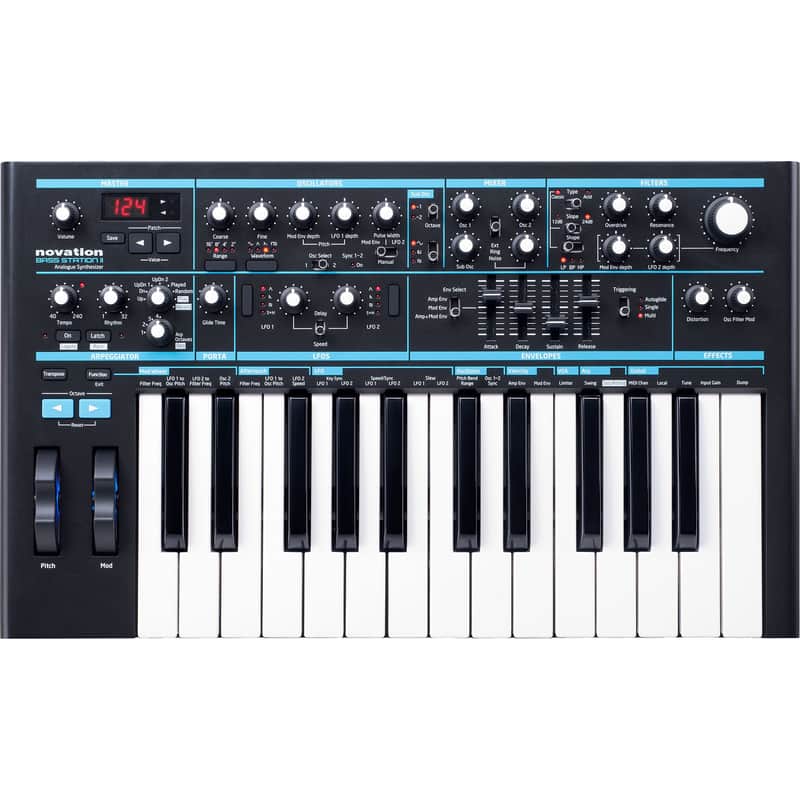 Novation Bass Station II 25-Note Analog Synthesizer image 1