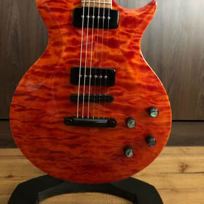 Kiesel Custom CS6 Solana stain on Quilted maple top image 2