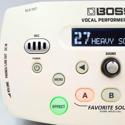 Boss VE-5-WH Vocal Performer White With Original Box Power Supply Vocal Effect Processor Z8B0281 image 2