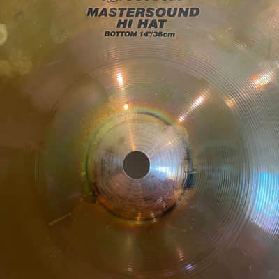 Zildjian 14" A Custom Mastersound Hi-Hat Cymbals (Pair) - Brilliant image 8