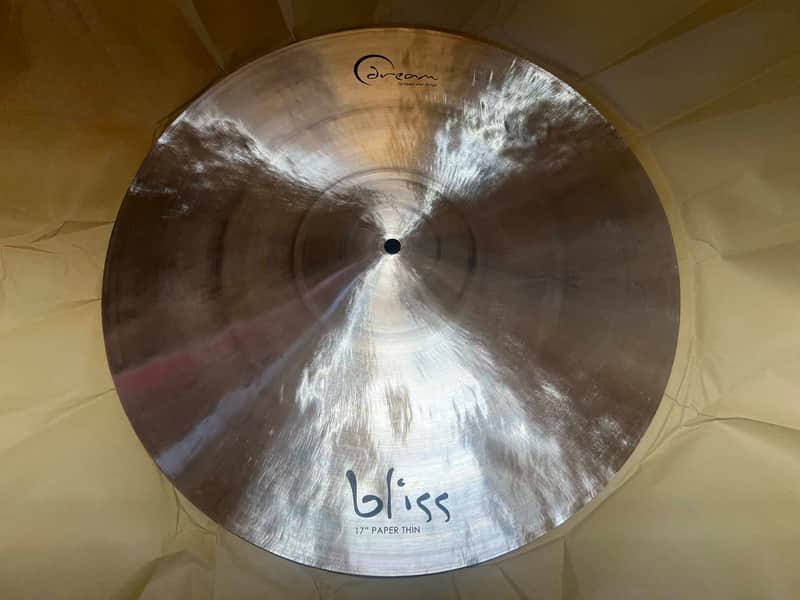 Dream Cymbals 17" Bliss Series Paper Thin Crash Cymbal - Traditional image 1