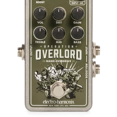 Electro-Harmonix Nano Operation Overlord Allied Overdrive Pedal image 1