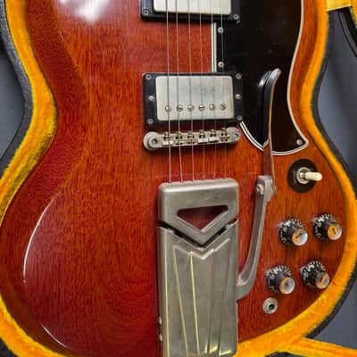 GIBSON LES PAUL/SG 1961 - Cherry  #31422 image 3