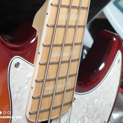 Beautiful 2021 Never Played Sire Marcus Miller Fireglow Swamp Ash Jazz Bass w/ HSC image 6