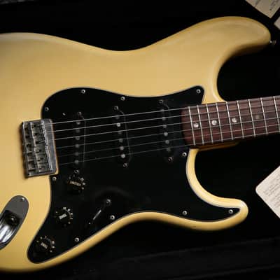 1977 Fender USA Stratocaster Hardtail White image 4