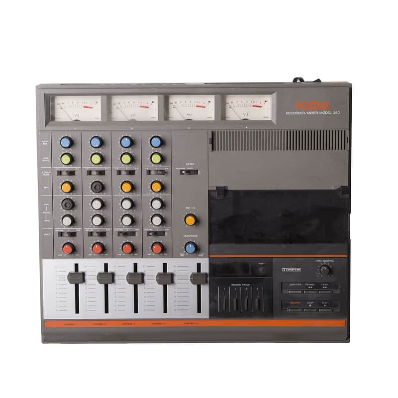 Fostex Model 250 4-Track Cassette Recorder / Mixer | Reverb Sweden