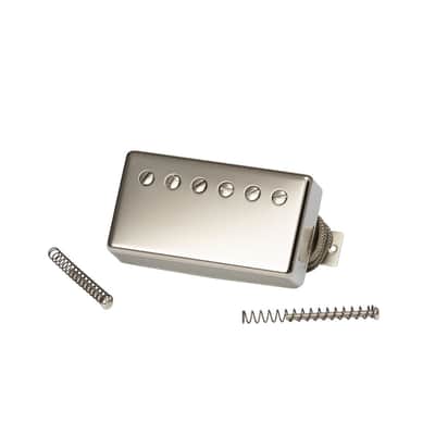 T-Type Rhythm, Double Black, Nickel Cover, 2-Conductor, Unpotted, Alnico 5, 7.3K Humbucking Pickup image 2