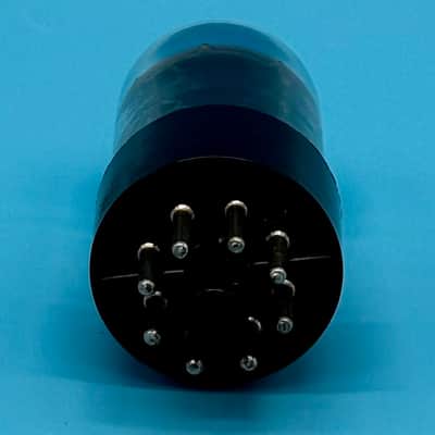1950s Sylvania 6SN7GTB Vintage Chrome Top Black Plate Preamp Tube! T296 image 5
