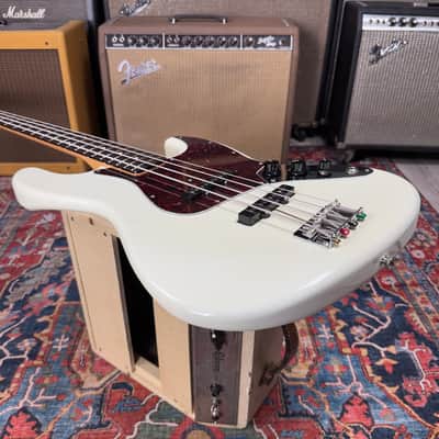 Fender Heritage 60's Jazz Bass Oly White Rosewood Nitro Lacquer 2022 image 16