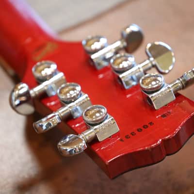 2012 Gibson Custom Les Paul Class 5 Electric Guitar Red Tiger + COA OHSC image 20