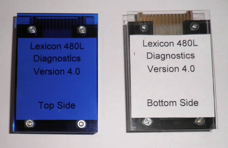 Lexicon 480 diagnostic cartridge image 1