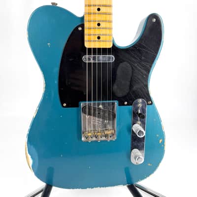 2019 Fender Custom Shop ’51 Nocaster Relic – Ocean Turquoise image 4