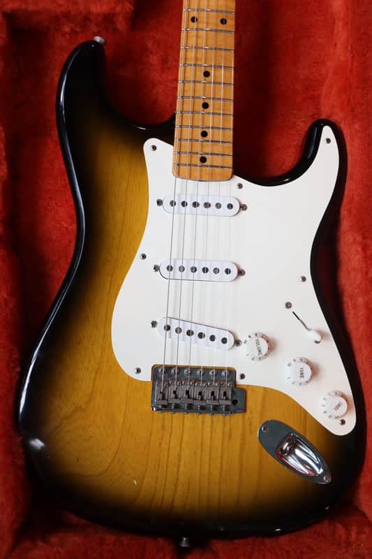 Fender Custom shop'56 Choset Classic Sunburst 2000 John Cruz Stamp image 1