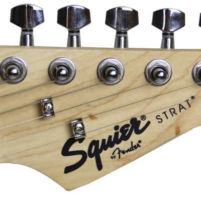 Fender Squier Short Scale 24-Inch Strat Pack - Transparent Blue w/ Tuner image 6