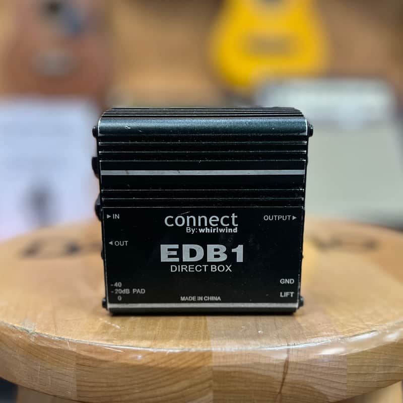 Whirlwind EDB1 Single-Channel Economy Direct Box