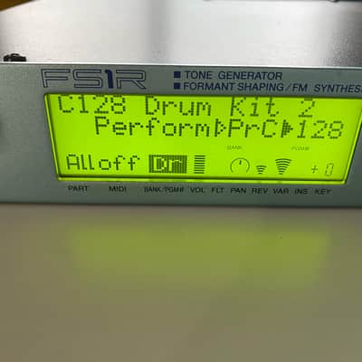 Yamaha FS1R FM Tone Generator 1998 - Silver image 2