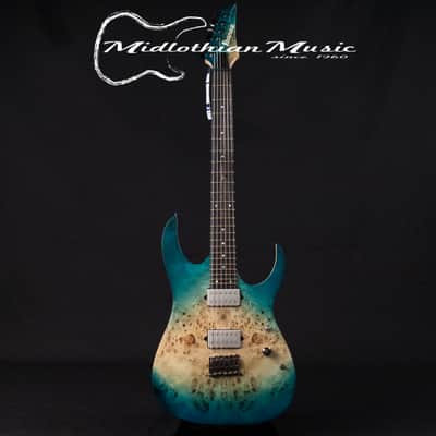 Ibanez Premium RG1121PB - Caribbean Islet Flat Finish w/Gig Bag (Display Model/Discounted) image 1