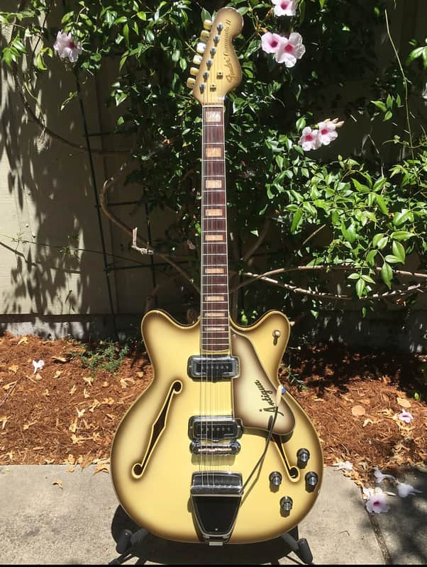 1967 Fender Coronado II Antigua w/ Rare Vintage Case