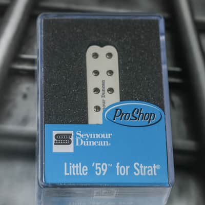 Seymour Duncan SL59-1b Little '59 Strat Bridge Pickup - Parchment image 1