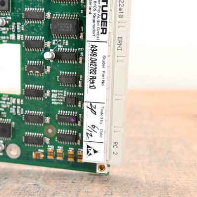 Studer Mic/Line In Card for D21m Modular I/O System CG01HDW image 9