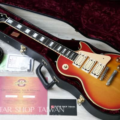 2003 Gibson Custom Shop Yamano 1968 Les Paul Custom 3-Pickup Cherry Burst. Ace Frehley Spec! image 1