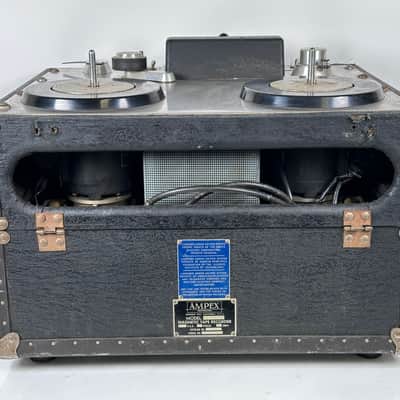 Ampex 350 / 351 Reel To Reel Transport Magnetic Tape Recorder w/ Original Case image 8