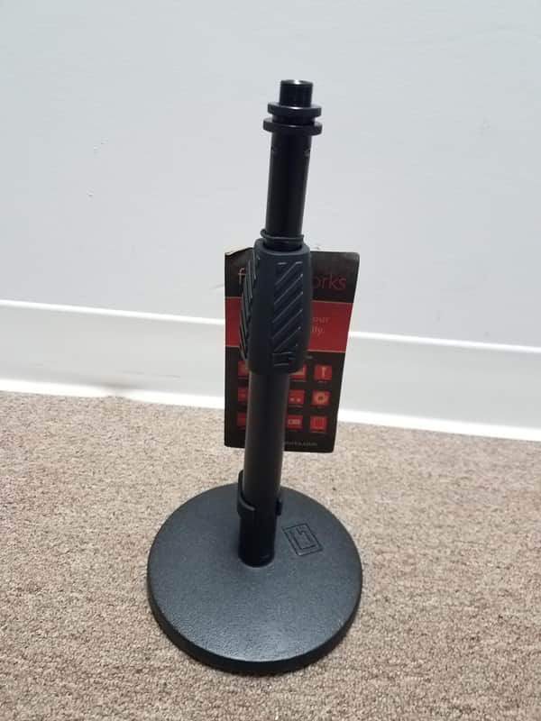 Gator Frameworks GFW-MIC-0601 Desktop Mic Stand image 1