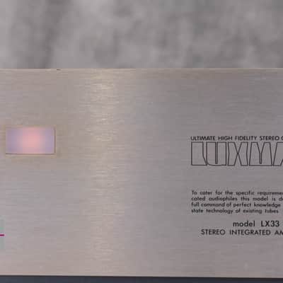 LUXMAN LX33 Vintage Tube Integrated Amplifier in Very Good Condition Bild 20