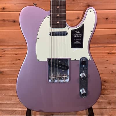 Fender Vintera II Road Worn 60's Telecaster Electric Guitar - Burgundy Mist Metallic image 1