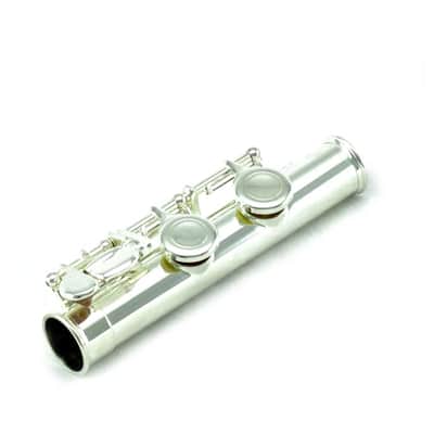 Brand New C Foot 16 HOLE Silver Plated Flute w Hard Case+Soft Bag image 4