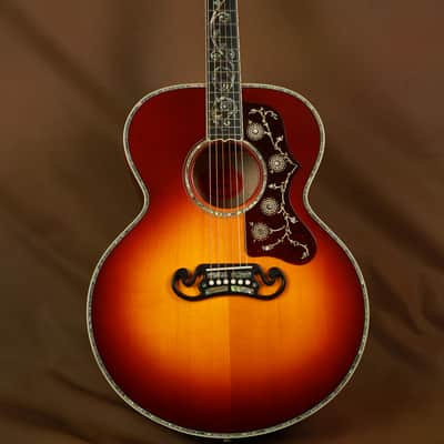 2017 Gibson SJ-200 Custom Vine Autumn Burst Acoustic Guitar J-200 image 4