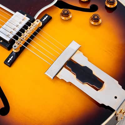 2011 Gibson L-4 CES Master Label Archtop Electric Guitar Vintage Sunburst w/ Case, CoA image 10