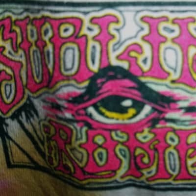 sublime with rome new 2024 tour psychedelic L woman tie die tee - reggae ska punk california image 5