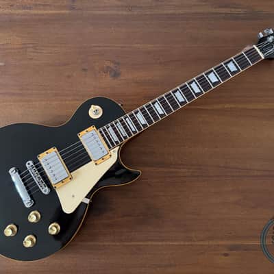 Greco Les Paul Guitar, Ebony (Black), MIJ, 1978 Vintage, EG500 image 3