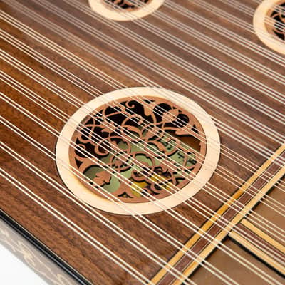 Professional Arabic Qanun Original El-Tarab Kanun Made of SUPERB Walnut Wood Bild 5