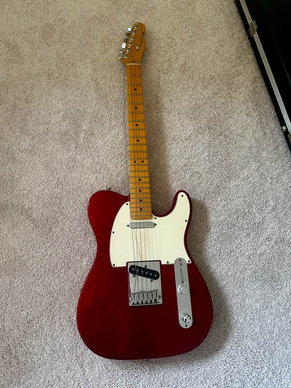 Fender American Standard Telecaster with Maple Fretboard 1996 - 1998 - Candy Apple Red